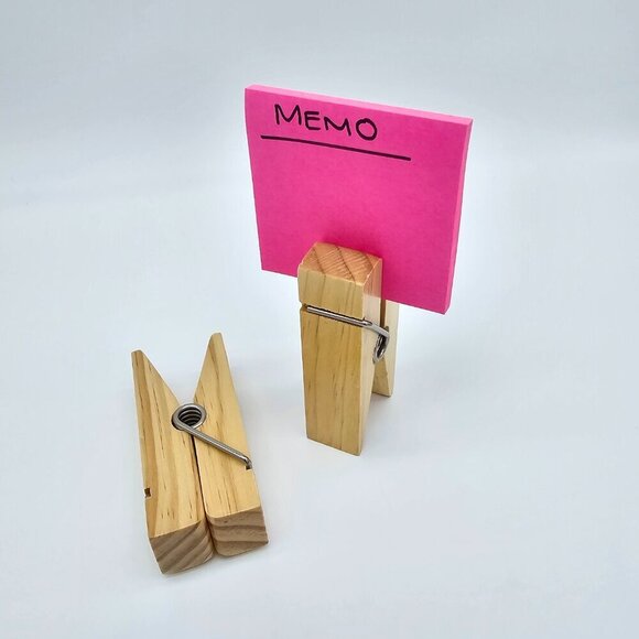 Jumbo Oversized Wooden Clothespins, 4"  - 2 Pieces - Picture 15 of 16